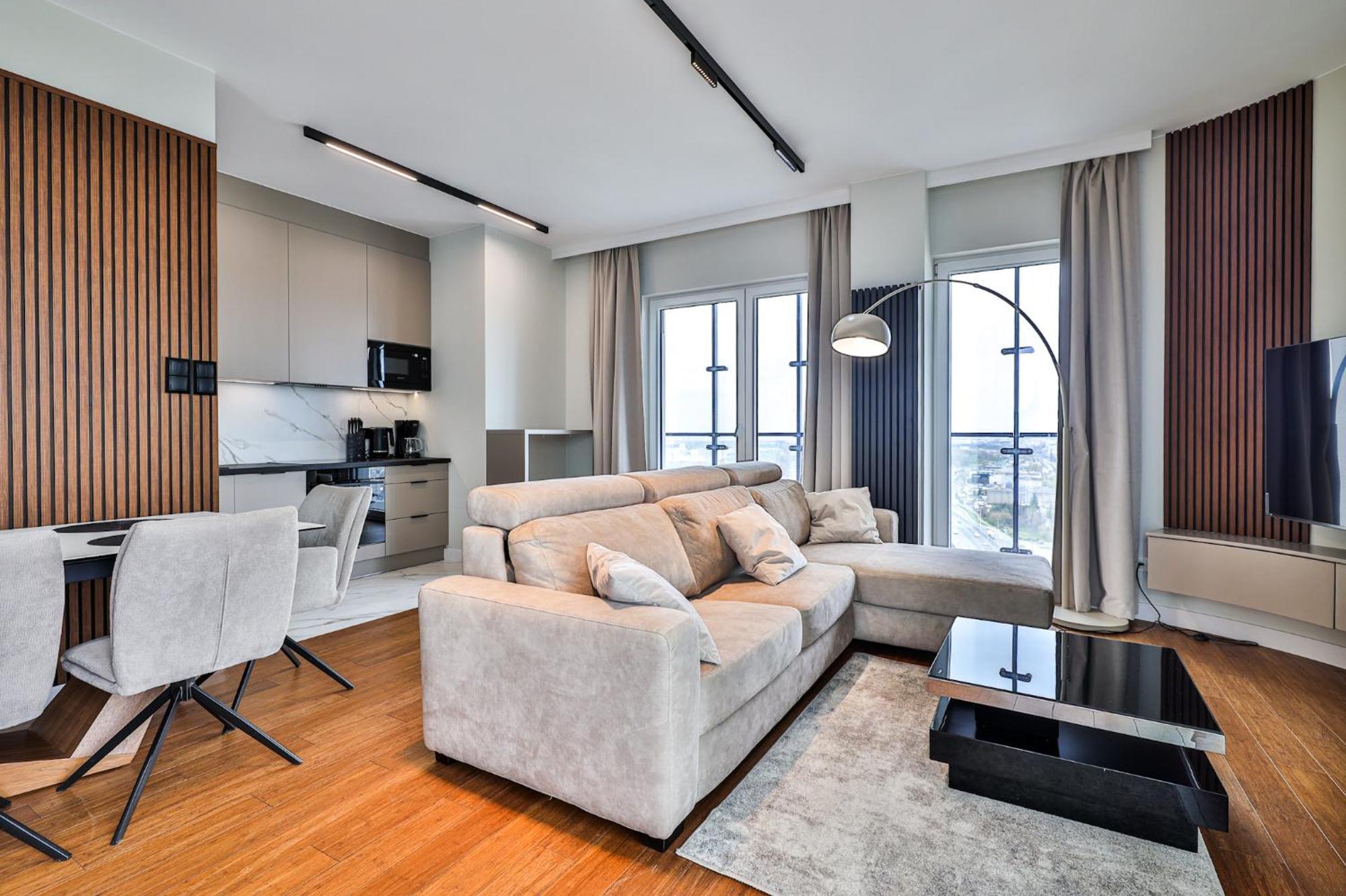 Apartament Kasprzaka 29 Panorama Tower 20 Pietro 85m2 By Perfect 2015 Warszawa